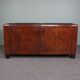 2.5-seater art deco style sofa in sheepskin