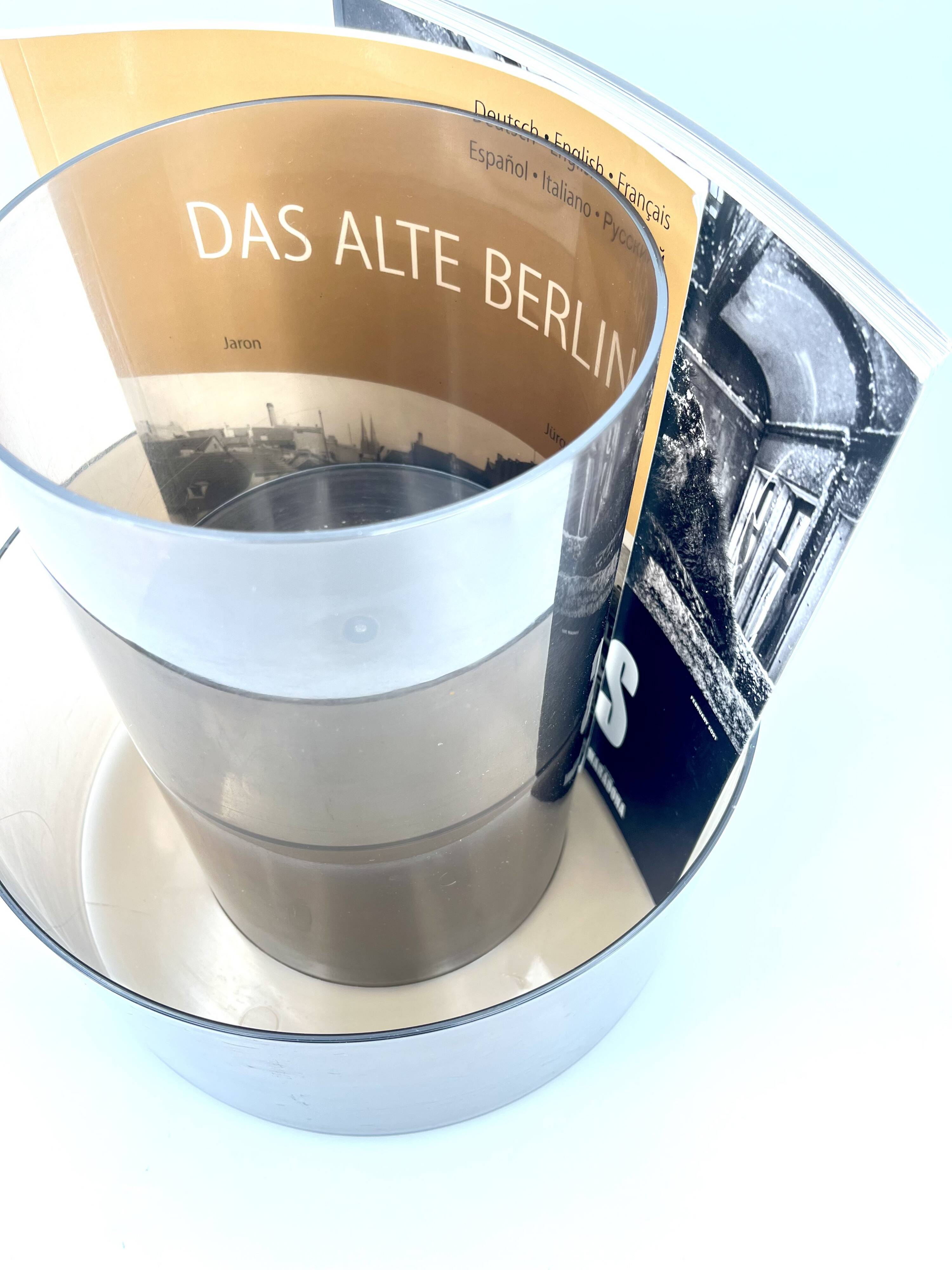 Vintage Swivel Magazine Rack by OPI Milano, Cini & Nils 1969, Italy