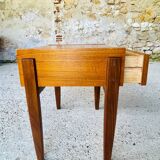 Vintage Scandinavian teak bedside table circa 1960's