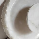 Alabaster fruit bowl from the 70s