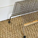 Vintage vinyl record holder 1960