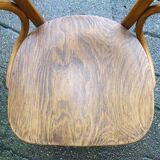 Thonet office chair No. 6150 from 1911, saddle seat - Bentwood -