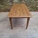Table de ferme chêne 320 cm avec allonges 