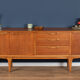 Retro teak 1960s long jentique classic mid century sideboard