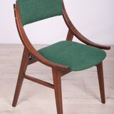 Chaises de salle à manger pour sauteurs à ski polonais de l'usine de meubles Zamojska, années 1970, lot de 4