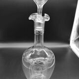 Baccarat crystal carafe model Byzantine engraving