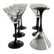 Domino cocktail glasses by Luminarc France