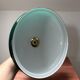Green opaline wall light