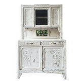 vaisselier art déco, buffet deux corps