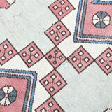 Handmade Wool Oushak Rug