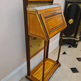 Sloping desk in lemon and amaranth veneer, Louis XVI period
