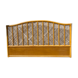 Rattan headboard
