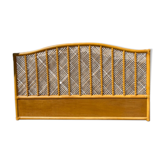 Rattan headboard