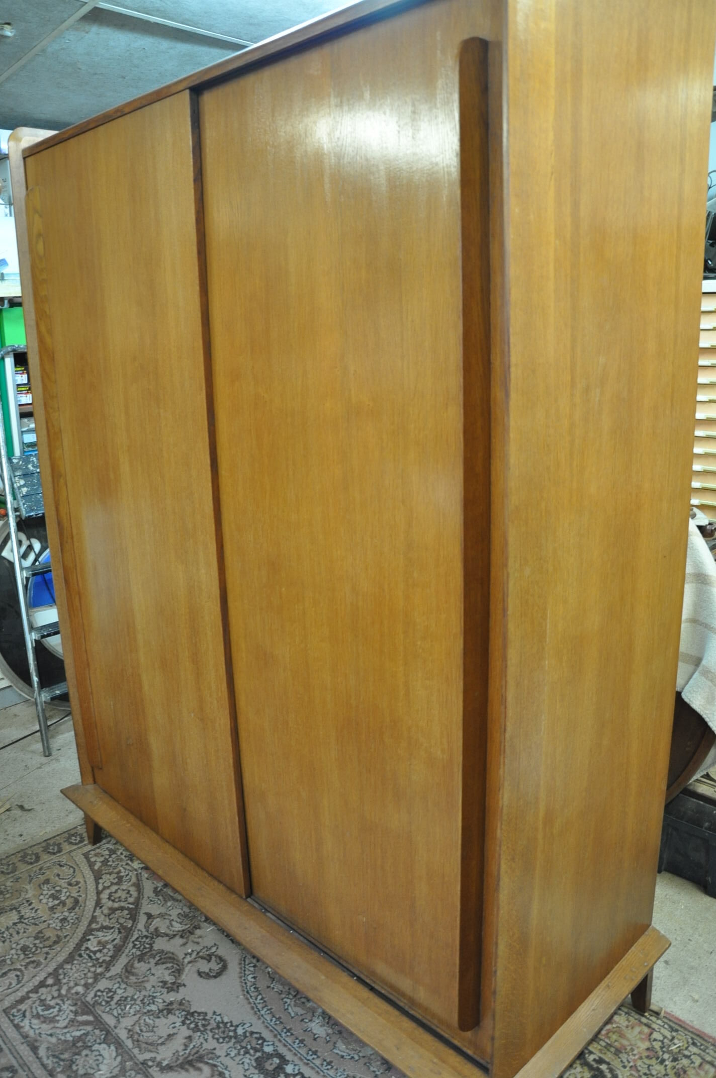 Oak wardrobe, 1950's