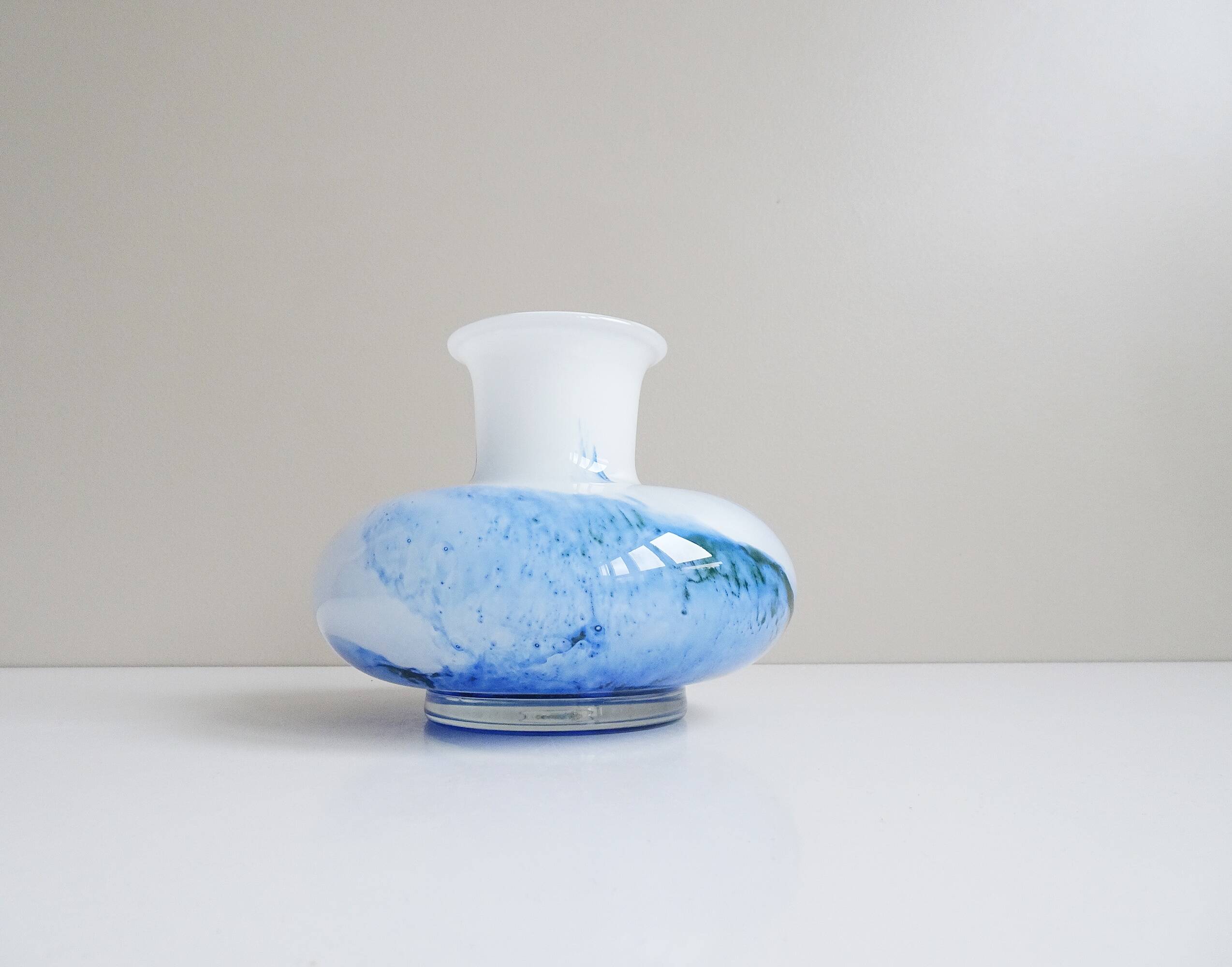 Glass vase Michelangelo