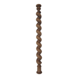 natural wood twisted column