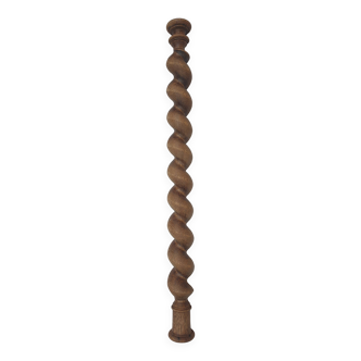 natural wood twisted column