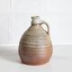 Carafe ou vase en grès émaillé ancien poterie française
