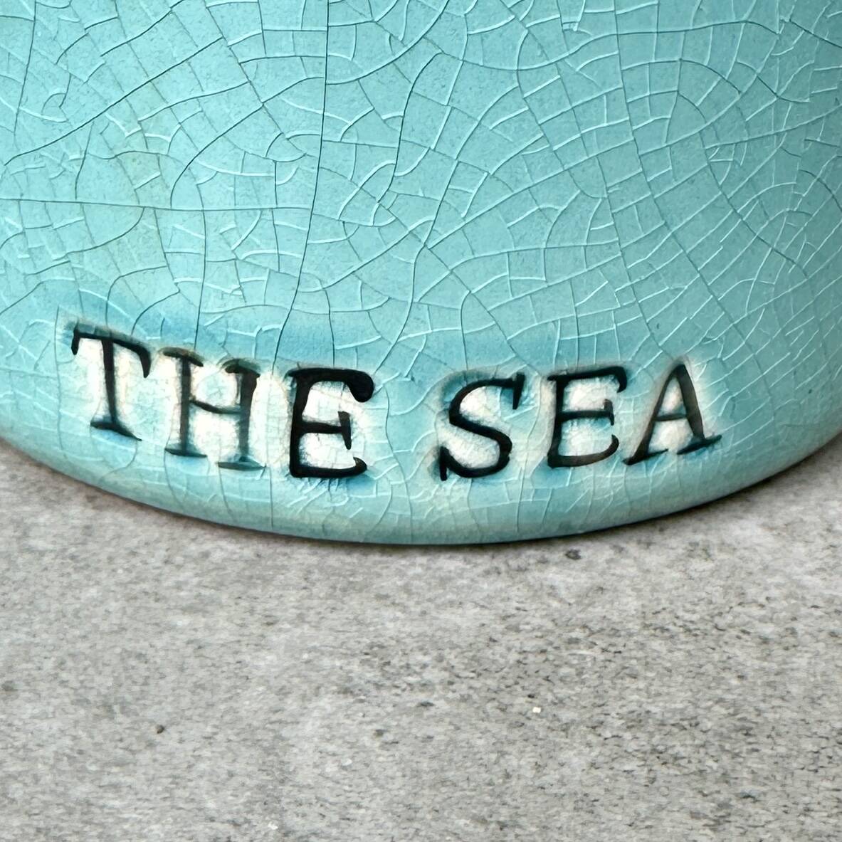 Ceramic Pot - Turquoise Blue - "The Sea"