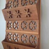 Wooden letter holder