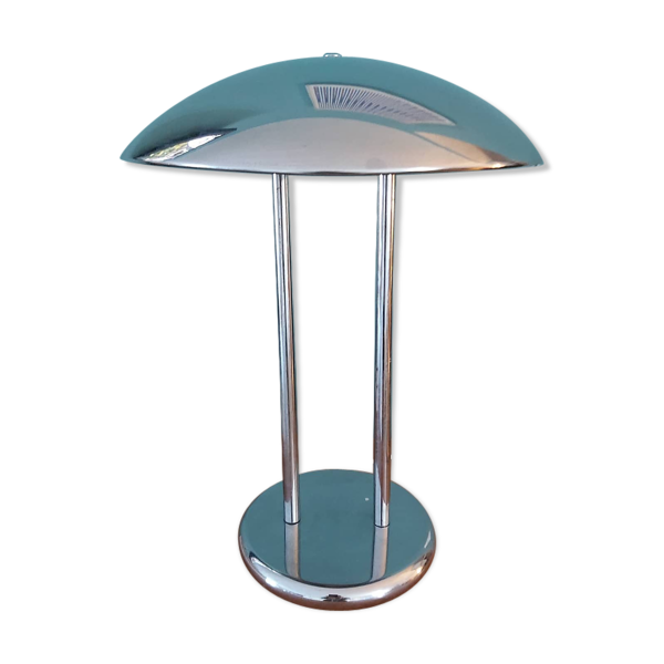 Of gemakkelijk draai Robert Sonneman's chrome mushroom lamp for Ikea years 80 | Selency