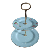 Servant - display "Polka blue" Royal Albert porcelain