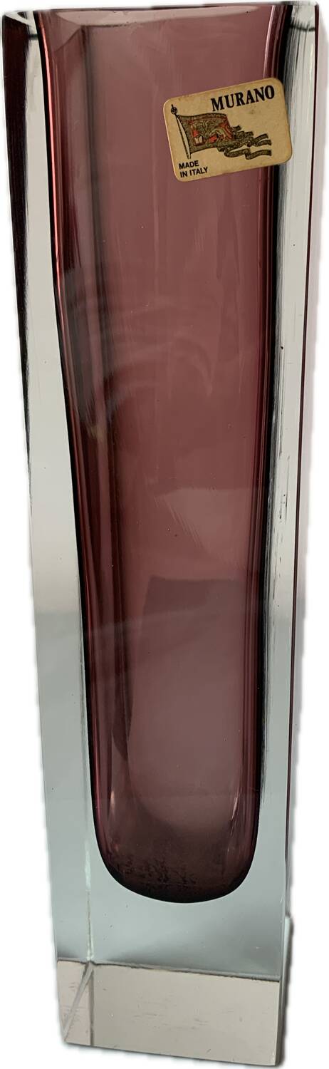 Murano glass vase