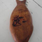 Vide poche poisson en bois