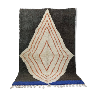 Tapis Marocain berbère 260 x 156 cm tapis Azilal en laine