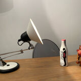 Aluminor articulated desk lamp France vintage 70s