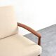 Mid-Century Danish Teak & Wool Sofa by Grete Jalk for France & Søn