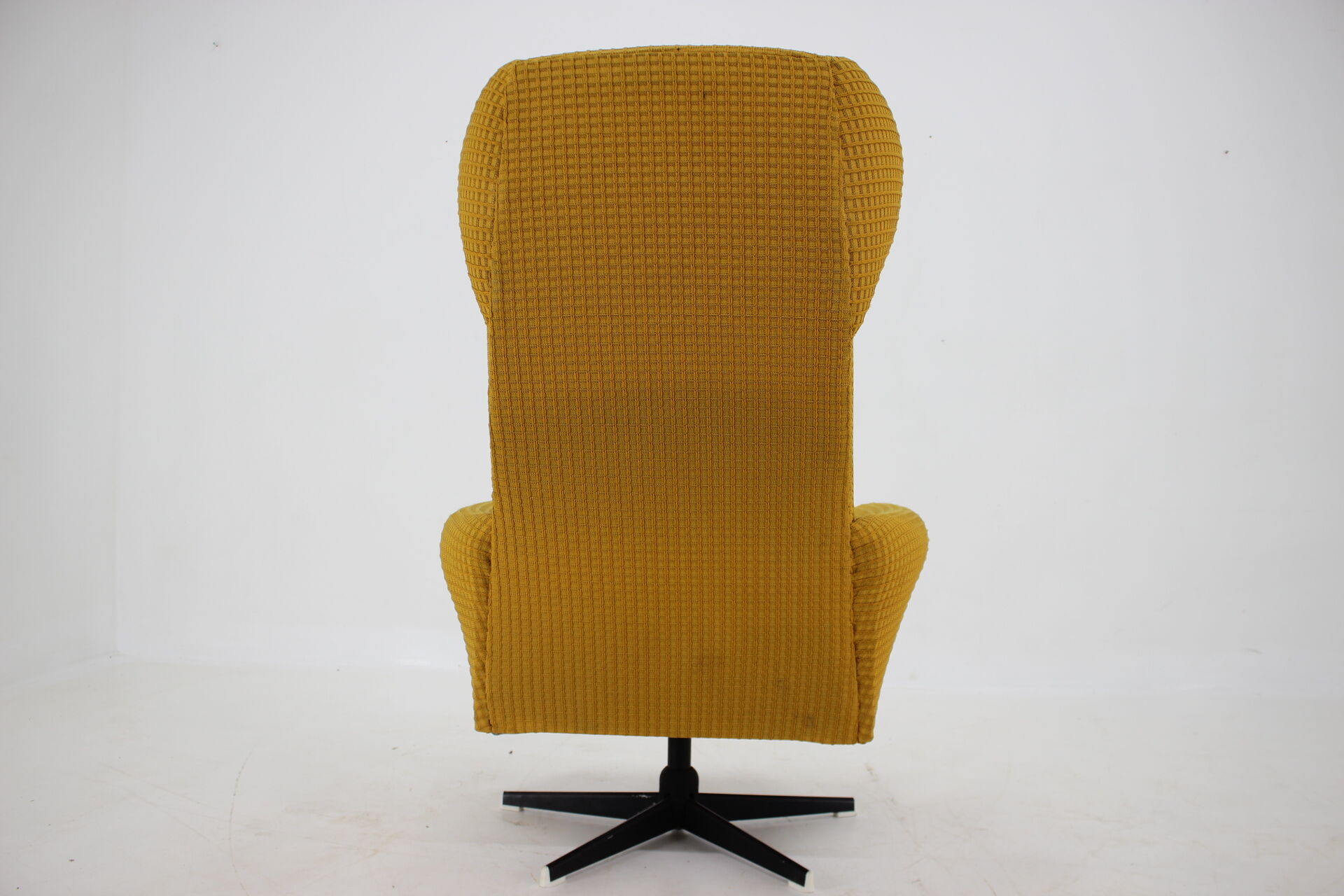 1970s Swivel Wing Chair, Czechoslovakia
