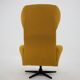 1970s Swivel Wing Chair, Czechoslovakia