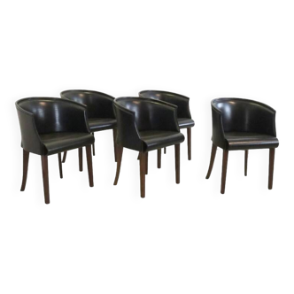 Set van 5 Flexform Body stoelen