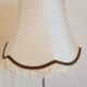2 handmade lampshades in satin silk canvas