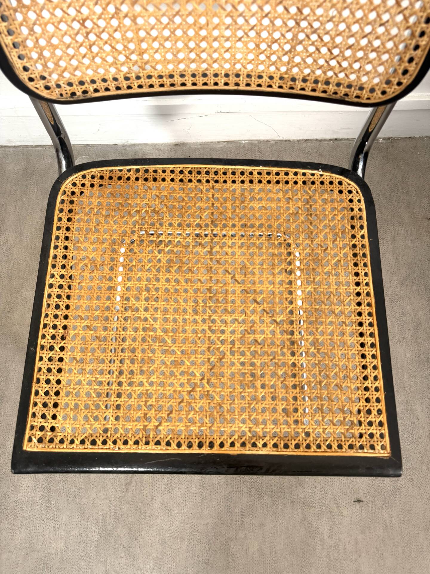 Marcel Breuer B32 Cesca chair made in Italy