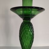 Large glass candlestick