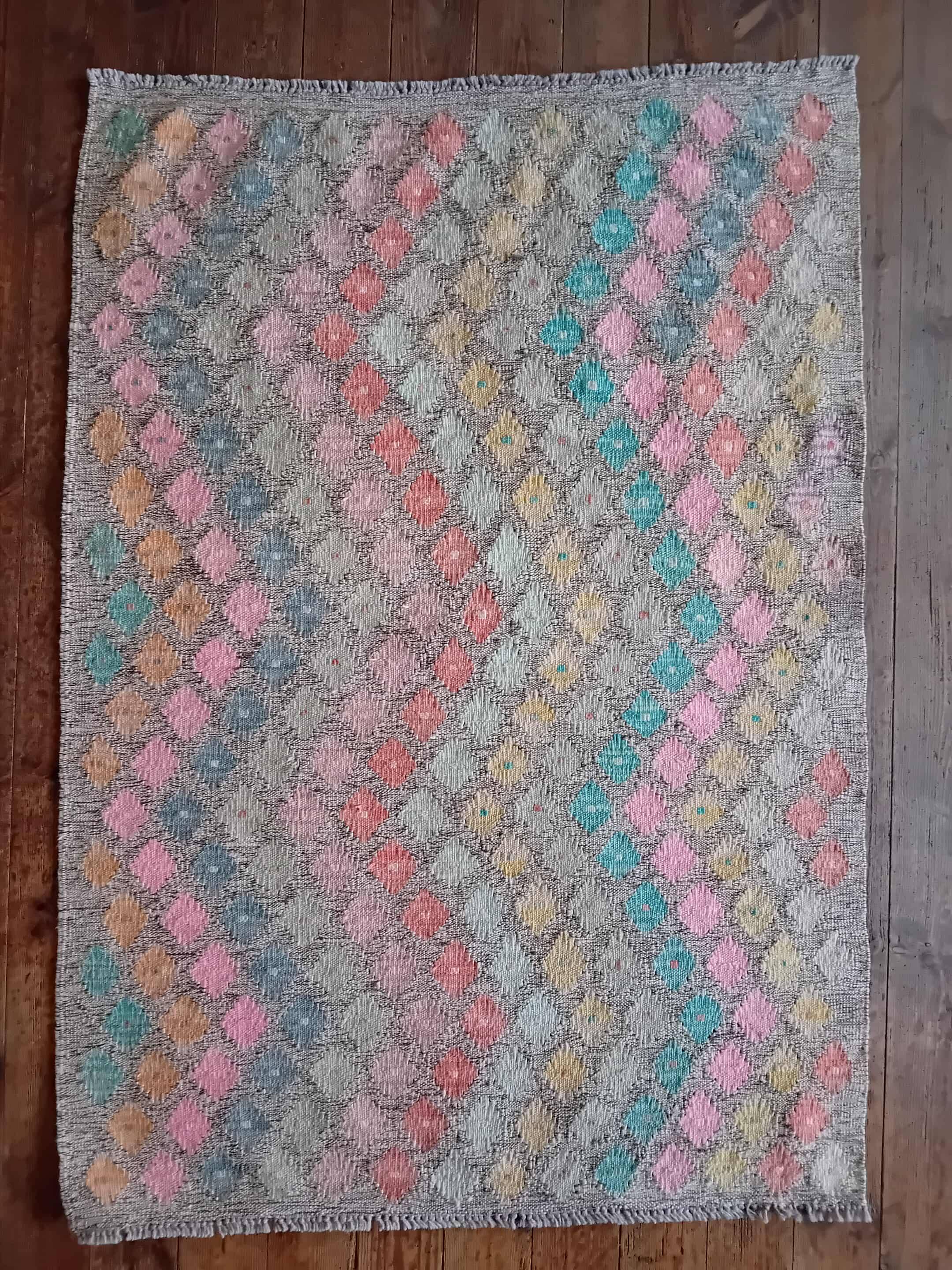 Handmade Afghan Kilim 146x105cm