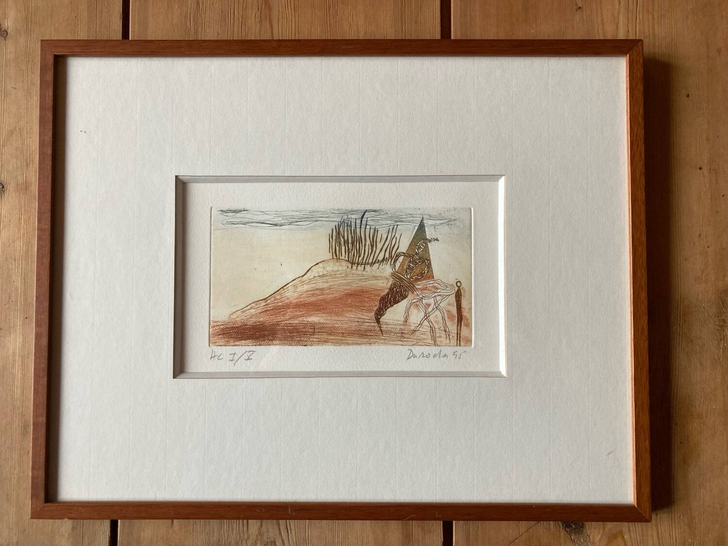 Three colour engravings, compositions by José Luis Darocha.