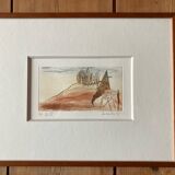 Three colour engravings, compositions by José Luis Darocha.