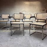 Set de 6 chaises Cesca B64 par Marcel Breuer