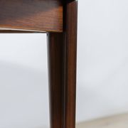 Mid-Century Round Rosewood Dining Table by Henry Rosengren Hansen for Brande Mobel Industry, 1960s