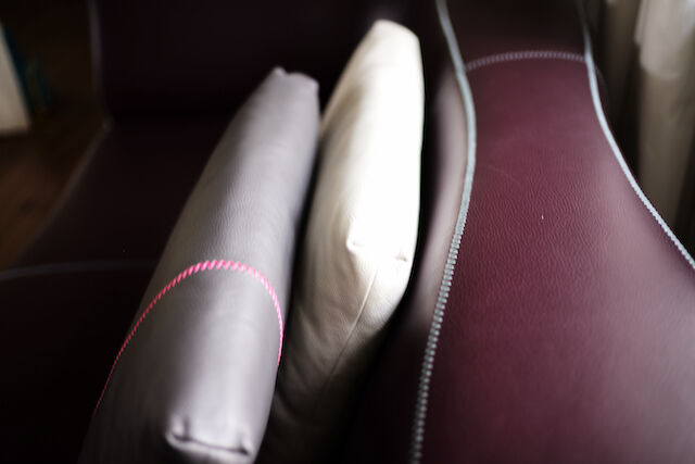Patricia Urquiola 'Bend' leather sofa B&B Italia