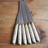 Set of 6 bakelite knives
