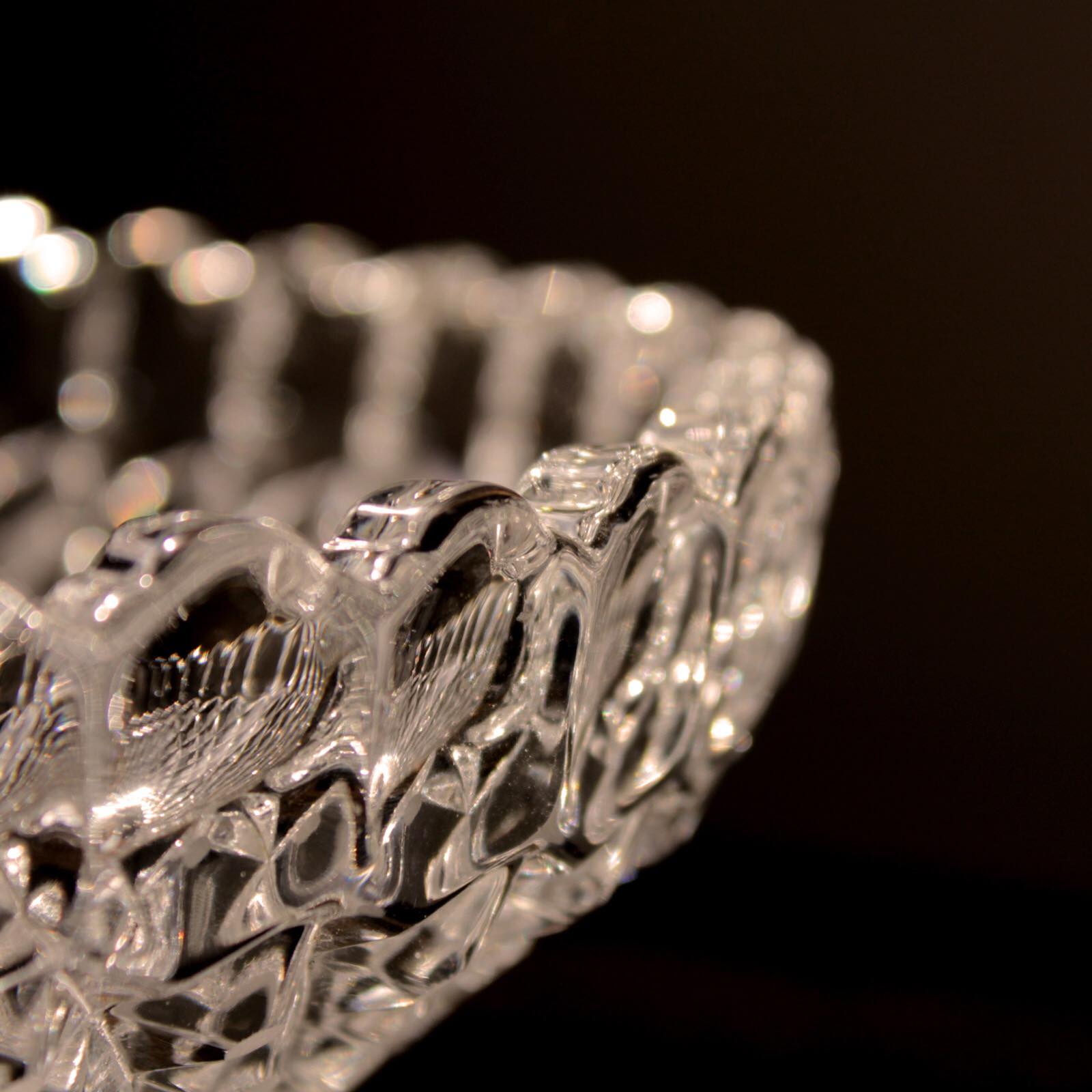 French crystal bowl