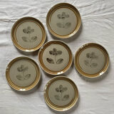 Sarreguemines Tignes plates