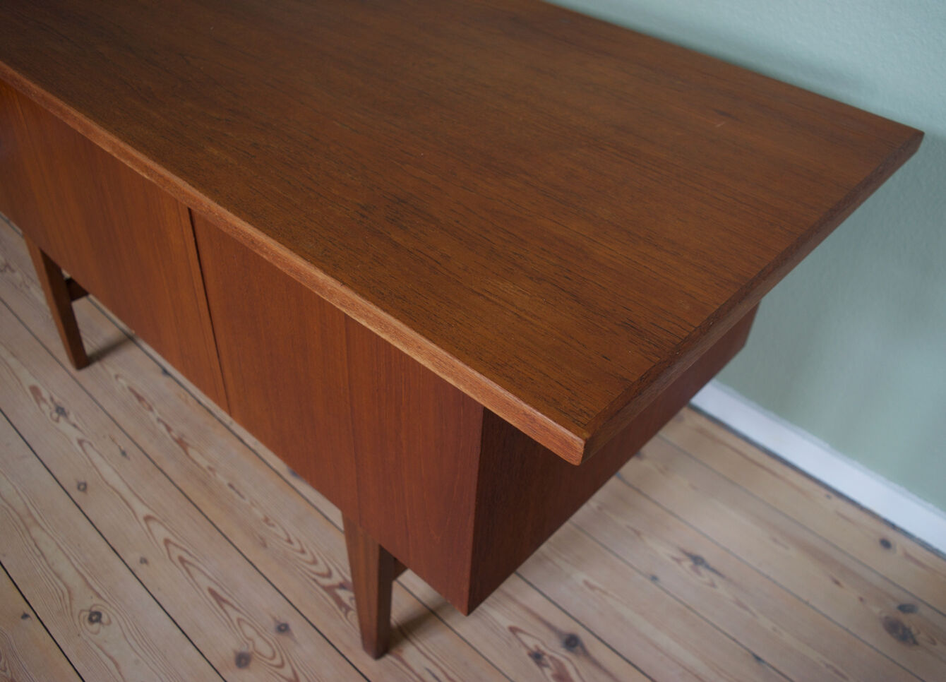 Mid-Century Danish Teak Desk, 1960s