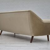 1960s, Danish design by Kurt Østervig for Rolschau Møbler, 3 seater sofa, model 57, original.