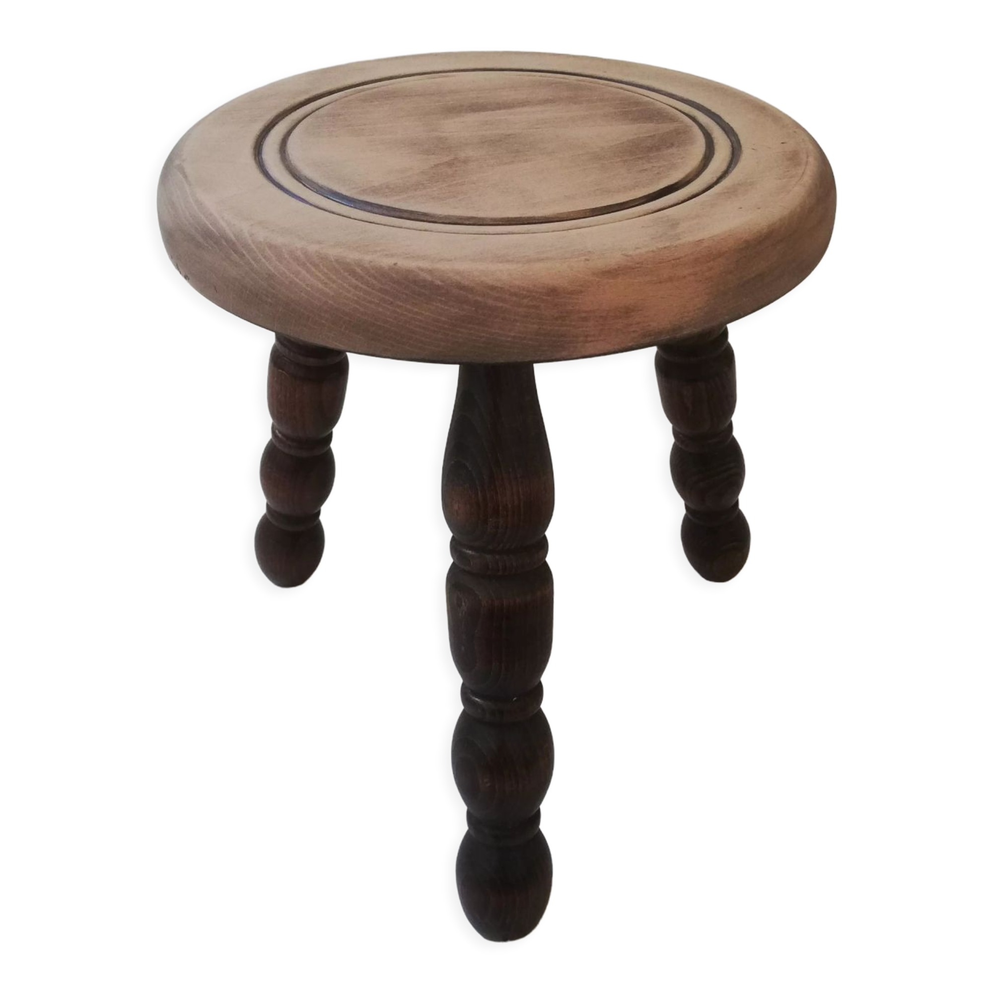 Vintage tripod stool