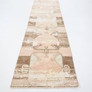 3x11 Rug For Kitchen Brown Beige Turkish Runner Rug, 86x325Cm SK 5286